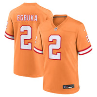 Tampa Bay Buccaneers Emeka Egbuka Creamsicle Alternate 2 Game Jersey