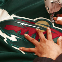 Minnesota Wild Green Home Authentic Pro Custom Jersey
