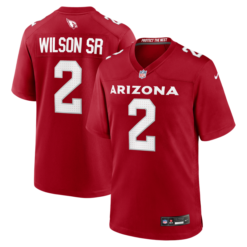 Arizona Cardinals Mack Wilson Sr. Cardinal Team Game Jersey