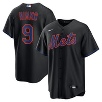 New York Mets Brandon Nimmo Black Alternate Replica Jersey
