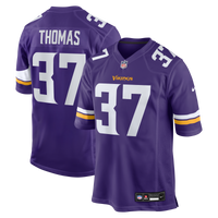 Minnesota Vikings Tavierre Thomas Purple Team Game Jersey