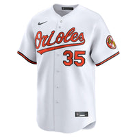 Baltimore Orioles Adley Rutschman White Home Limited Player Jersey
