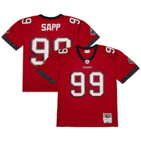 Tampa Bay Buccaneers Warren Sapp Red 2002 Legacy Replica Jersey