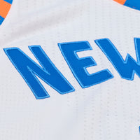 Carmelo Anthony White New York Knicks 2015-16 Hardwood Classics Authentic Jersey