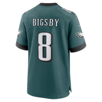 Philadelphia Eagles Tank Bigsby Midnight Green Team Game Jersey
