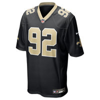 New Orleans Saints Davon Godchaux Black Team Game Jersey