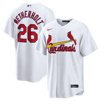 St. Louis Cardinals JJ Wetherholt White Home Replica Jersey