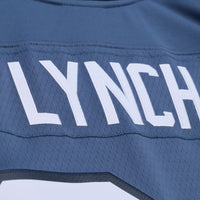Seattle Seahawks Marshawn Lynch Blue 2010 Legacy Throwback Replica Jersey