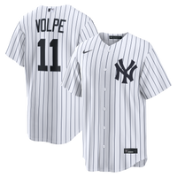 New York Yankees Anthony Volpe White Home Replica Jersey