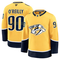 Nashville Predators Ryan O'Reilly Yellow Home Premium Jersey