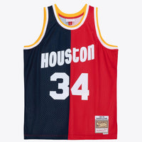 Houston Rockets Hakeem Olajuwon 1993 Split Swingman Jersey