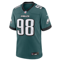 Philadelphia Eagles Jalen Carter Midnight Green Team Game Jersey