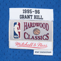 Detroit Pistons Swingman Jersey Road Grant Hill 1995-96