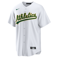 Athletics Jeff McNeil White Home Replica Jersey