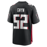 Atlanta Falcons Jovaughn Gwyn Black Team Game Jersey