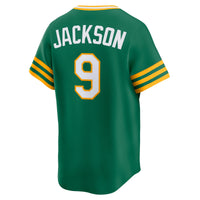 Oakland Athletics Reggie Jackson Kelly Green Cooperstown Collection Limited Jersey