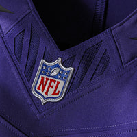 Baltimore Ravens Zay Flowers Purple Team Vapor F.U.S.E. Stitched Limited Jersey