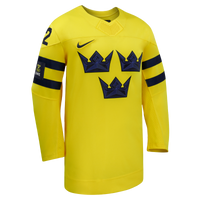 Sweden Hockey Gabriel Landeskog Yellow 2026 Away Replica Jersey