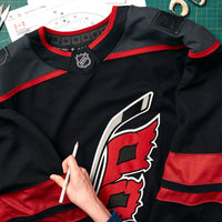 Carolina Hurricanes Black Home Authentic Pro Custom Jersey