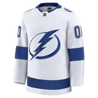 Tampa Bay Lightning White Away Premium Custom Jersey