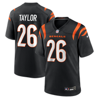 Cincinnati Bengals Ja'Sir Taylor Black Team Game Jersey