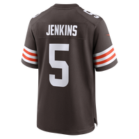Cleveland Browns Rayshawn Jenkins Brown Team Game Jersey