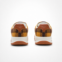 Louis Vuitton Tilted Sneakers Yellow Damier - Unisex