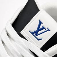 Louis Vuitton Remarque Low Sneakers White Black Blue Sole - Unisex