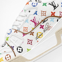 Louis Vuitton Remarque Low Sneakers White Multicolor Monogram - Unisex