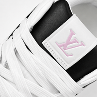 Louis Vuitton Remarque Low Sneakers Black White Pink - Unisex