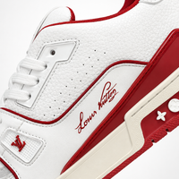 Louis Vuitton Trainer #54 Low White Red - Unisex