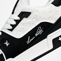 Louis Vuitton Trainer Black White #54 - Unisex