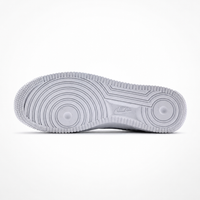 Nike x Louis Vuitton Air Force 1 Low 07 Sneakers Triple White Embossed Monogram - Unisex