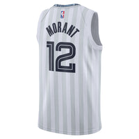 Memphis Grizzlies 2025/26 City Edition Swingman Jersey - Gray - Ja Morant