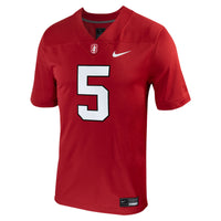 Christian McCaffrey Cardinal Stanford Cardinal Player Game Jersey