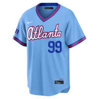 Atlanta Braves Spencer Strider Powder Blue 2026 City Connect Stadium Jersey