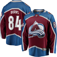 Colorado Avalanche Brent Burns Burgundy Home Breakaway Jersey