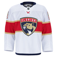 Florida Panthers White Away Authentic Pro Jersey