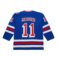 New York Rangers Mark Messier Blue Big & Tall 1993/94 Blue Line 2.0 Jersey
