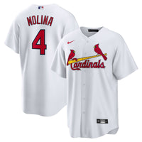 St. Louis Cardinals Yadier Molina White Home Replica Retired Player Jersey