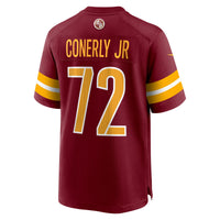 Washington Commanders Josh Conerly Jr. Burgundy Team Game Jersey