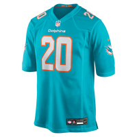 Miami Dolphins Jordyn Brooks Aqua Game Jersey