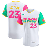 San Diego Padres Fernando Tatis Jr. White City Connect Elite Jersey