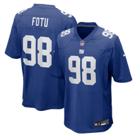New York Giants Leki Fotu Royal Team Game Jersey