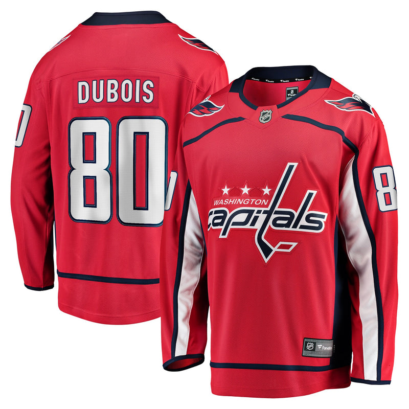 Washington Capitals Pierre-Luc Dubois Red Home Premier Breakaway Player Jersey