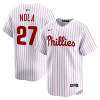 Philadelphia Phillies Aaron Nola White Home Limited Player Jersey