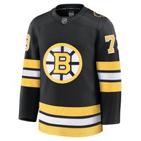Boston Bruins Charlie McAvoy Black Home Premium Player Jersey