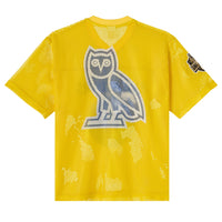 Golden State Warriors X OVO Mesh Football Jersey