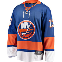 New York Islanders Mathew Barzal Royal Breakaway Player Jersey