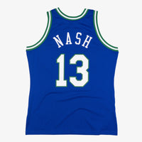 Dallas Mavericks Steve Nash 1998 Swingman Authentic Jersey - Royal Blue